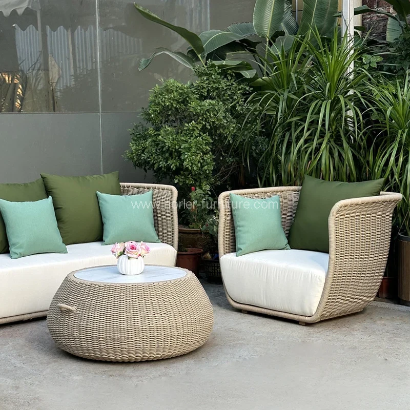 Sofa Tali Set Taman Furnitur Teras Luar Ruangan: Tempat Desain Modern Memenuhi Daya Tahan Segala Cuaca Sofa Tali Set Taman Furnitur Teras Luar Ruangan: Tempat Desain Modern Memenuhi Daya Tahan Segala Cuaca