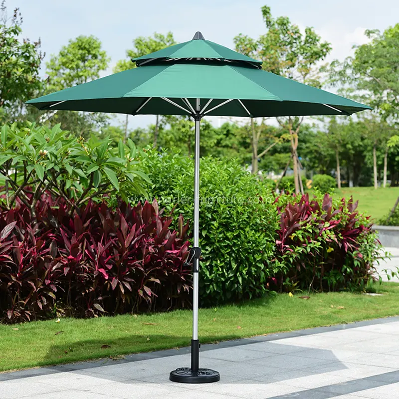 Struktur All-Aluminium Double Milan Outdoor Parasol