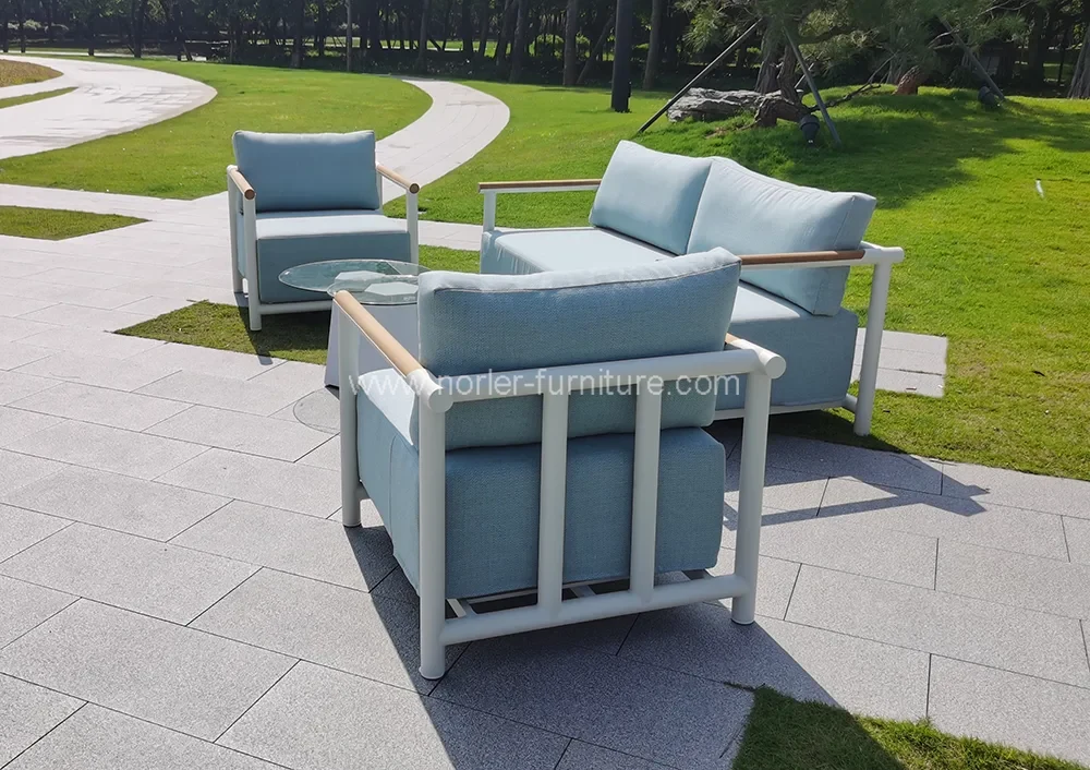 Thickness Aluminum Frame Sofa Set