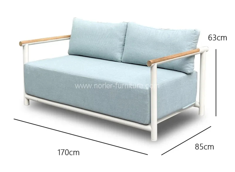 Thickness Aluminum Frame Sofa Set