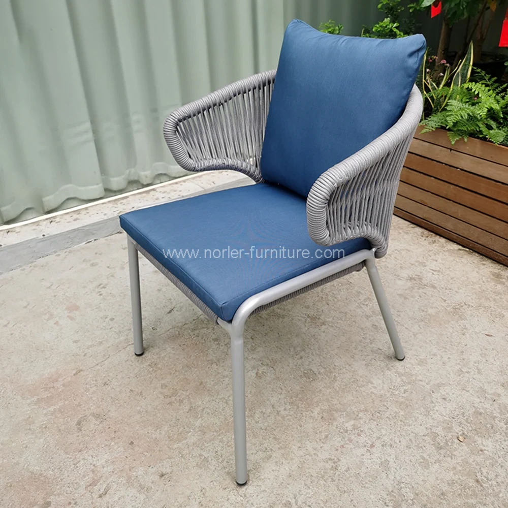 Rope Outdoor Wicker Furniture Tables Set