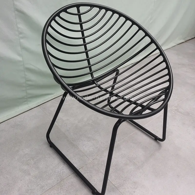 Outdoor Weather Resistant Aluminum Frame Coffee Balcony Set