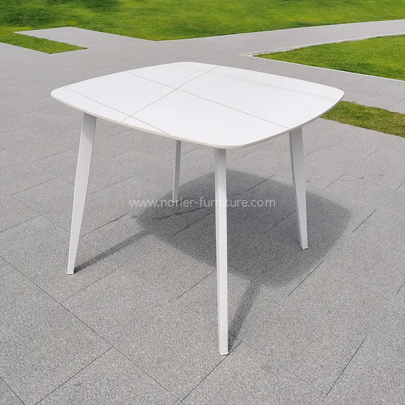 Bingkai Aluminium Luar Ruang Tenun Set Balkon Tahan Air