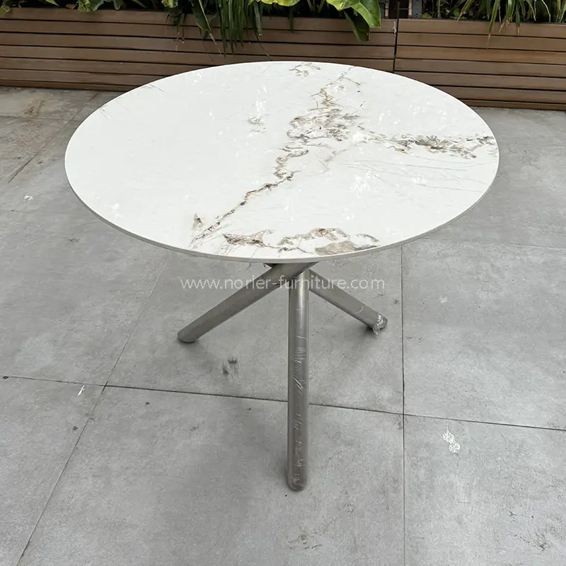 Bingkai Aluminium Luar Ruang Tenun Set Balkon Tahan Air