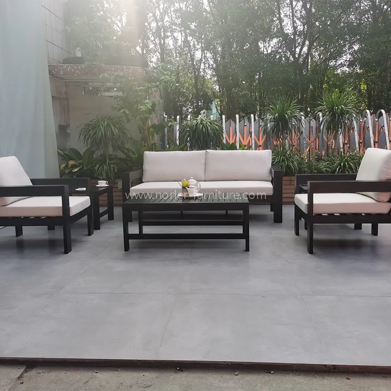 Sofa Kain Tahan Air Aluminium Aluminium Sederhana