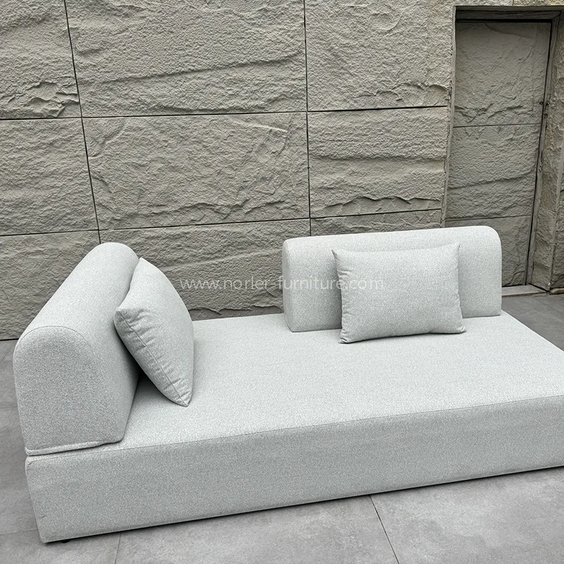 Set sofa kain tahan air outdoor tahan air