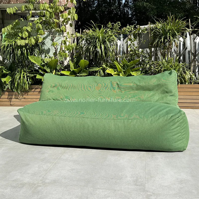 Sofa Footstool Partikel Kain Tahan Air Luar Ruang